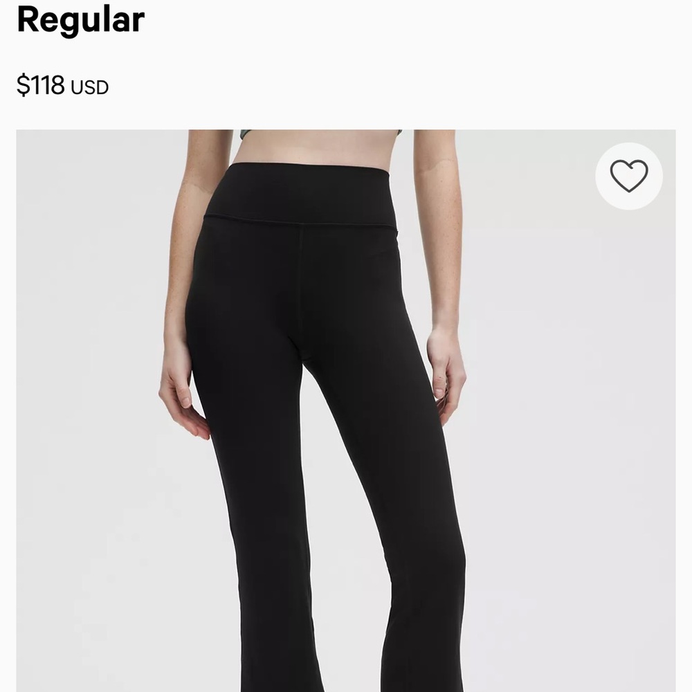 Lululemon Groove Nulu Flare Pant Black Size 4 High Rise 32” Inseam - Picture 11 of 12